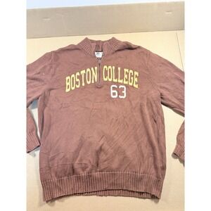 Boston College 1/4 Zip Sweater Size 2XL, Vintage Look